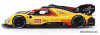 Ferrari 499P #83 2024 Le Mans Hyper Car, Yellow 1:18 Diecast Model Car by Burago