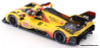 Ferrari 499P #83 2024 Le Mans Hyper Car, Yellow 1:18 Diecast Model Car by Burago