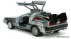 Delorean Back To the Future Time Machine (Part 1) w/Lights 1:24 Diecast Model Car by Jada