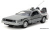 Delorean Back To the Future Time Machine (Part 1) w/Lights 1:24 Diecast Model Car by Jada