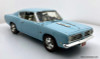 1968 Plymouth Barracuda, Hawaiian Blue 1:18 Diecast Model Car by Highway 61