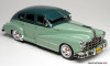 1948 Pontiac Silver Streak 4 Door Genesee Green/Volunteer Green 1:43 Resin Cast Model Car by Goldvarg Collection