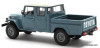 Toyota HJ45 Landcruiser Crew Cab, Gray 1:43 Resin Cast Model Truck by Matrix
