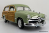 1949 Ford Woody Wagon, Olive Green/Wood Trim 1:18 Diecast Model Car by City Classics