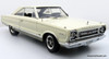 1967 Plymouth Satellite, White 1:18 Model Car Replica by Highway 61