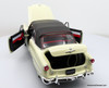 1953 Ford Crestline Sunliner, White w/Black Top 1:18 Diecast Model Car by Welly