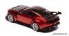 2025 Ford Mustang GTD, Metallic Dark Red/Carbon Fiber 1:43 Diecast Model Car by IXO