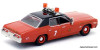 1974 Dodge Monaco: Chicago Fire Department 1:87 ABS Plastic Model Car by Brekina