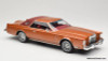 1978 Lincoln Continental Mark V, Crystal Apricot Metallic 1:18 Diecast Model Car by MCG