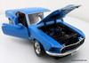 1969 Ford Mustang Boss 429, Blue 1:18 Diecast Model Car by Ertl