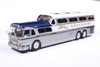 GM PD-4501 Scenicruiser Coach: Greyhound Bus Lines - 50th Anniversary Gold Stripe Livery 1:43 by Iconic Replicas