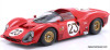 Ferrari 330 P4 4.0L V12 Spider #23 1:18 Diecast Model Car by Werk83