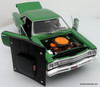 1969 1/2 Plymouth Road Runner, Green 1:18 Diecast Model Car by Supercar Collectibles