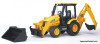 JCB MIDI CX Backhoe Loader, Yellow 1:16 ABS Plastic Model Tractor by Bruder