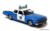 1974 Dodge Monaco: Chicago Police Department 1:87 ABS Plastic Model Car by Brekina