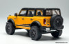 Ford Bronco 5 Door, Orange 1:64 Diecast Model Car by Shadow Pro