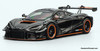 McLaren 720s GT3X, Black/Carbon Fiber 1:64 Diecast Model Car by CM Model