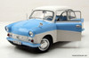 1958 Trabant P50 Trabbi, Light Blue/White 1:18 Diecast Model Car by Solido