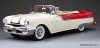 1955 Pontiac Star Chief Open Convertible, Bolero Red/Castle Gray 1:18 Diecast Model Car by Sun Star