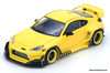Toyota GR86 Pandem, Yellow 1:64 Diecast Model Car by Inno64
