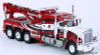 1973 Peterbilt 359 Tow Truck, Red: Kauffs Towing 1:87 ABS Plastic Model Truck by Brekina