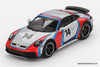 1978 Porsche 911 Dakar #14, Ice Grey Metallic 1:64 Diecast Model Car by Mini GT