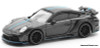 Porsche 992 Stinger GTR, Carbon Edition w/Blue Stripe 1:64 Diecast Model Car by Pop Race