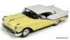 1957 Oldsmobile Starfire Coronado, Yellow & Alcan White 1:43 Resin Cast Model Car by Goldvarg Collection