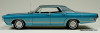 1968 Mercury Brougham, Gulfstream Aqua 1:43 Resin Cast Model Car by Goldvarg Collection