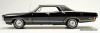 1968 Mercury Brougham, Black 1:43 Resin Cast Model Car by Goldvarg Collection