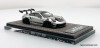 Porsche 992 GT3 RS, Silver/Carbon Fiber 1:64 Diecast Model Car by Top Lux