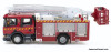 Scania Hydraulic Platform Fire Truck: HKFSD 1:76 Diecast Model Vehicle by Tiny
