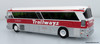 1964 MCI MC-5A Coach: Trailways 1:87 (HO) Diecast Model Bus by Iconic Replicas