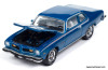 1974 Pontiac GTO, Metallic Regatta Blue 1:64 Diecast Model Car by Johnny Lightning
