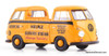 Volkswagen T1 Double Cab Recovery Bus, Yellow: Heinz Service Station 1:43 Resin Cast Model Truck by AutoCult