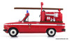 1974 DAF 46 Fire Truck, Dutch Fire Department 1:43 Resin Cast Model Fire Truck by AutoCult