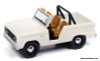 1967 Ford Bronco, Wimbledon White 1:64 Diecast Model Car by Johnny Lightning