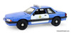1991 Ford Mustang: Royal Canadian Mounted Police (Canada Special Edition) 1:64 Diecast Model Car by Greenlight