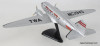 McDonnell Douglas DC3: TWA (Trans World Airlines) 1:144 Diecast Model Plane by Postage Stamp