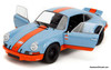 1973 Porsche 911 RSR, Gulf Livery 1:18 Diecast Model Car by Pink Slips