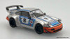Porsche 964 RWB, Silver Ichiban Boshi #8 1:64 Diecast Model Car by Model M