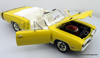 1970 Dodge Coronet R/T Convertible, Yellow 1:18 Diecast Model Car by Road Signature
