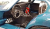 1964 Shelby Cobra Daytona Coupe #15 (Dan Gurney For President), Viking Blue 1:18 Diecast Model Car by Acme