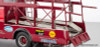 1957 Fiat 642 RN2 Bartoletti Ferrari Race Car Transporter, Dark Red 1:18 Diecast Model Truck by CMR