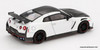 2024 Nissan GT-R Nismo, Brilliant White Pearl 1:64 Diecast Model Car by Mini GT