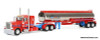 Peterbilt 389 Sleeper Tractor w/Heil Fuel Tanker: Sancken Trucking, Amcan, 1:64 Diecast Model Truck DCP by First Gear