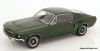 1968 Ford Mustang GT Fastback, Highland Green w/ Figure 1:12 Diecast Model Car by KK Scale