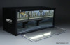 MBOX  Overpass Container  w/Underground Parking & Lights 1:64 Diorama by MoreArt