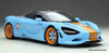 McLaren 750S Gulf Livery 1:64 Diecast Model Car by FG Model