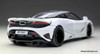 McLaren 750S, White 1:64 Diecast Model Car by FG Model